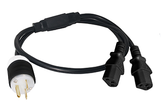 6-15P to C19 SPLITTER  power cable